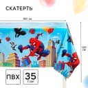 Скатерть одноразовая праздничная «Супергерой», 120×180 см
