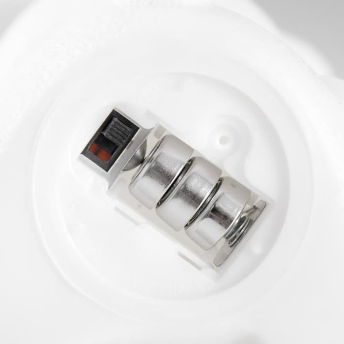 Фигурка светящаяся RISALUX «Лисичка на луне», LED-ночник, 1 Вт, 3×LR44, белый, 10×10×16 см
