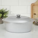 Утятница KUKMARA, 4 л, литой алюминий, серебристая