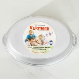 Утятница KUKMARA, 4 л, литой алюминий, серебристая