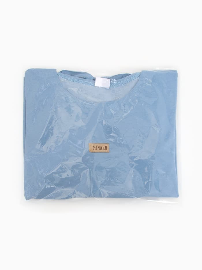 Свитшот для девочки MINAKU: Casual Collection, голубой, размер 98 см