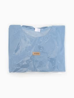 Свитшот для девочки MINAKU: Casual Collection, голубой, размер 122 см