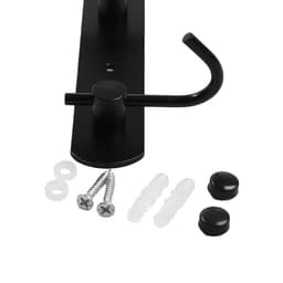 Вешалка CAPPIO CVF001, металлическая, четырехрожковая, цвет черный