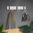 Вешалка CAPPIO CVT002, металлическая, трёхрожковая, цвет хром