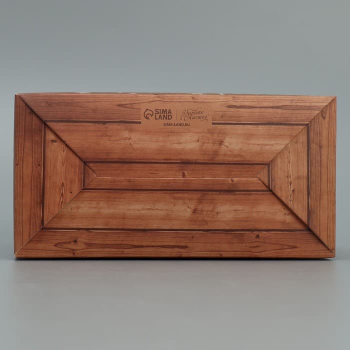 Коробочка для кексов «Новогодних чудес», 16×10×8 см