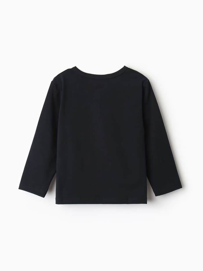 Лонгслив для мальчика KAFTAN, тёмно-синий, размер 36 (134-140 см)
