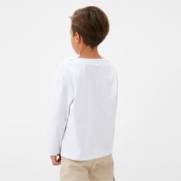 Лонгслив для мальчика KAFTAN, белый, размер 36 (134-140 см)
