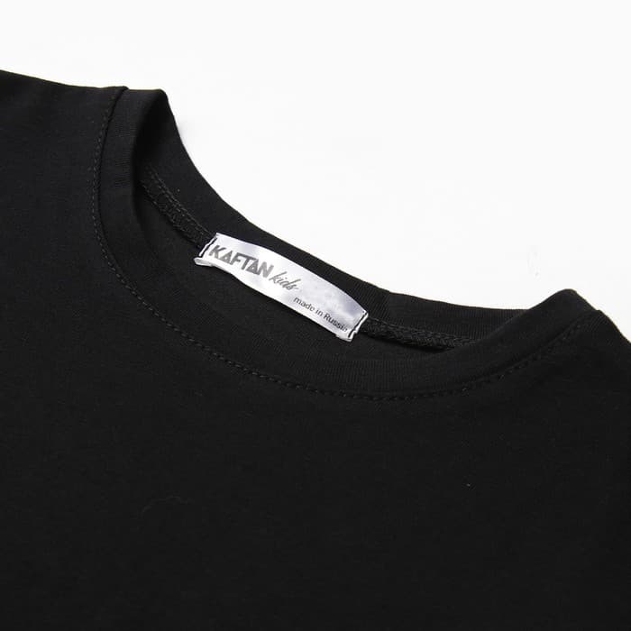 Лонгслив для мальчика KAFTAN, чёрный, размер 32 (110-116 см)