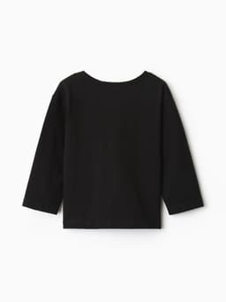 Лонгслив для мальчика KAFTAN, чёрный, размер 34 (122-128 см)
