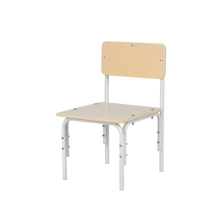 Стульчик детский растущий Фея «Мой малыш», 0-1 группа, цвет бежевый-белый