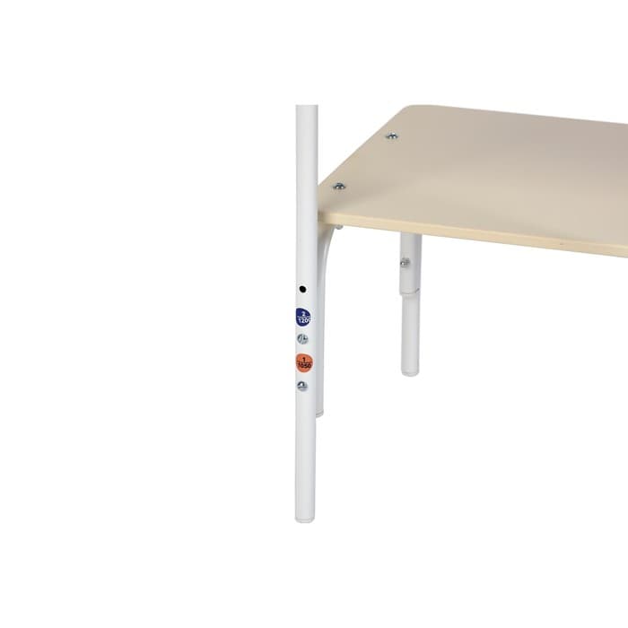 Стульчик детский растущий Фея «Мой малыш», 0-1 группа, цвет бежевый-белый