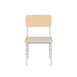 Стульчик детский растущий Фея «Мой малыш», 0-1 группа, цвет бежевый-белый