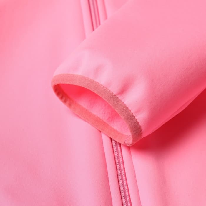 Ветровка для девочки с капюшоном MINAKU, розовая, рост 110 см