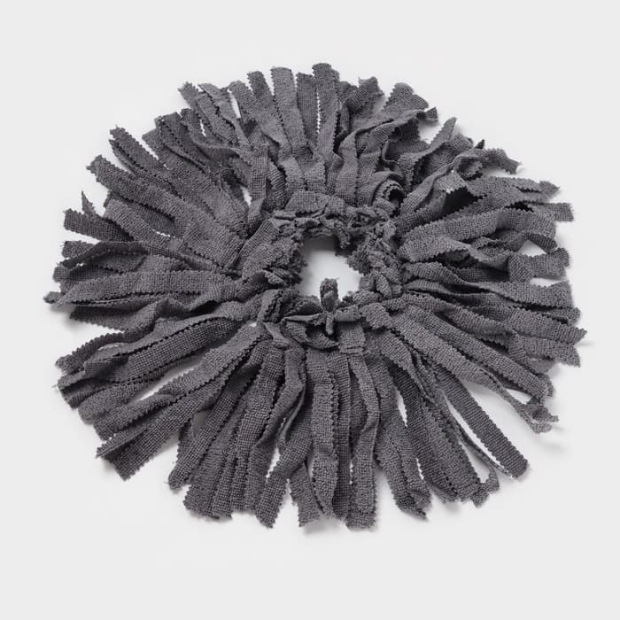 Насадка для швабры с отжимом - центрифугой, кольцо 16 см, серая