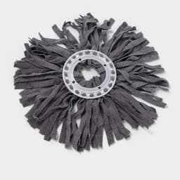 Насадка для швабры с отжимом - центрифугой, кольцо 16 см, серая