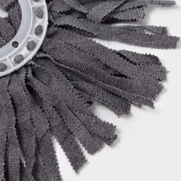 Насадка для швабры с отжимом - центрифугой, кольцо 16 см, серая