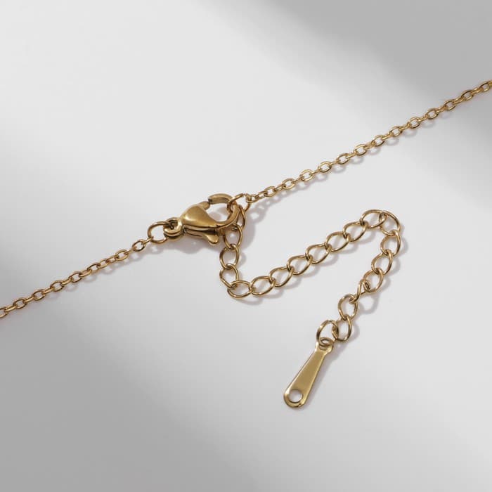 Кулон «Зайчик» малыш, цвет белый в золоте, 40 см