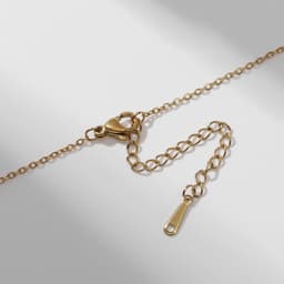 Кулон «Зайчик» малыш, цвет белый в золоте, 40 см