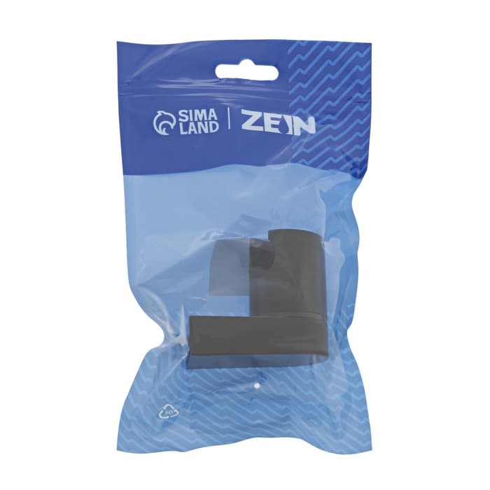 Держатель для душевой лейки ZEIN Z91, регулируемый, пластик, черный