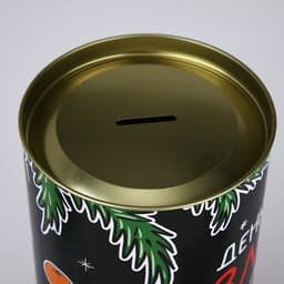 Копилка новогодняя, XXL, 20×12.2 см «Деньги зло»
