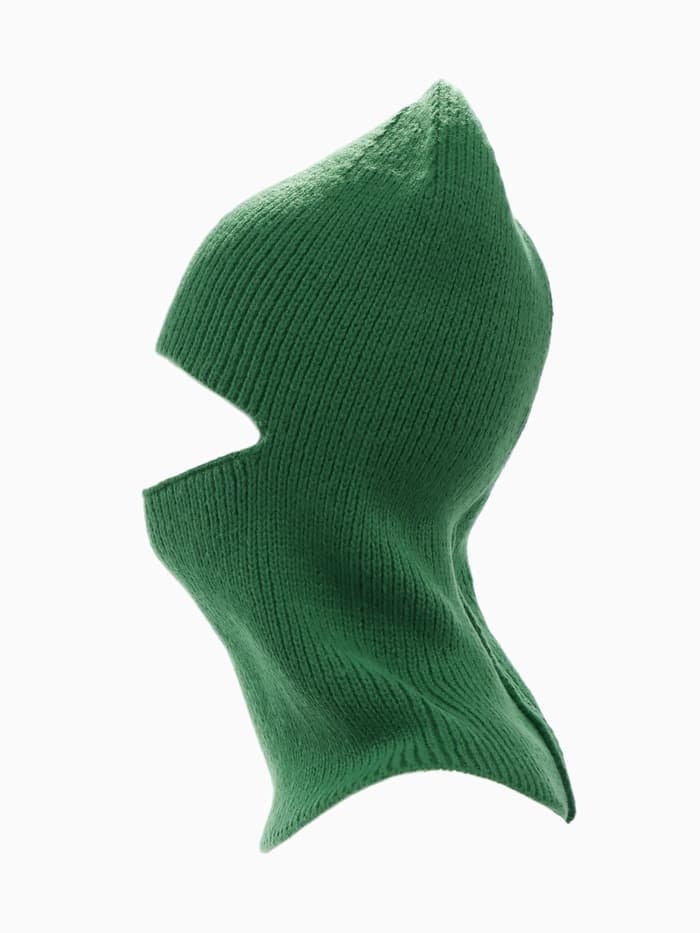 Балаклава женская MINAKU, размер one size 52-58, зелёная