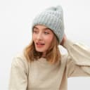 Шапка женская MINAKU, размер овер one size 52-58, серая