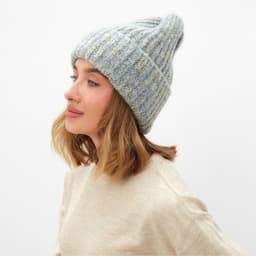 Шапка женская MINAKU, размер овер one size 52-58, серая