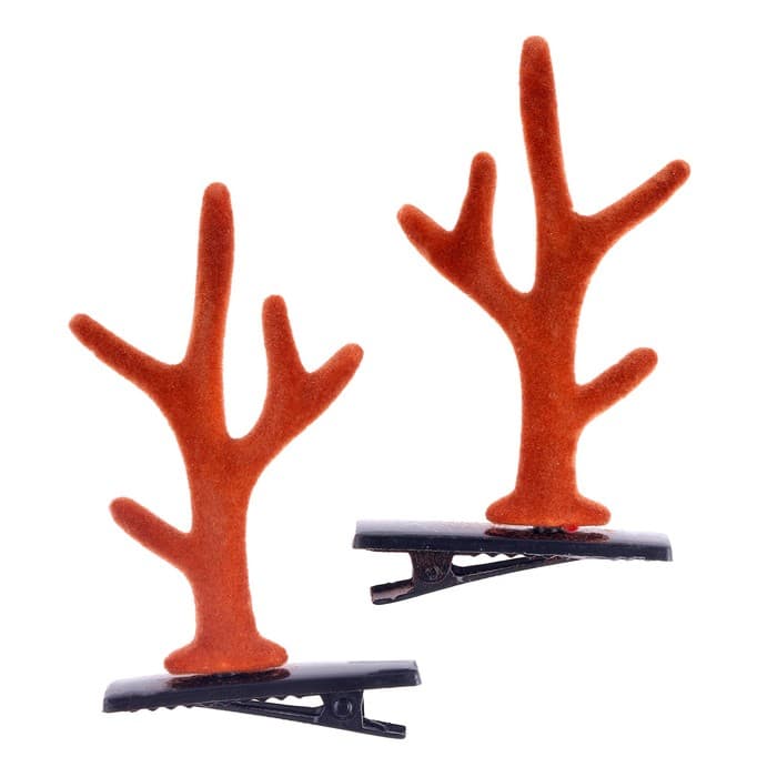 Карнавальный зажим «Рожки оленя»