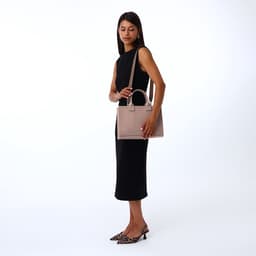 Сумка женская тоут TEXTURA на молнии, 33×9×23 см, бежевая