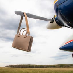 Сумка женская тоут TEXTURA на молнии, 33×9×23 см, бежевая