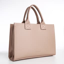 Сумка женская тоут TEXTURA на молнии, 33×9×23 см, бежевая