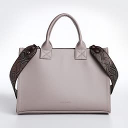 Сумка женская тоут TEXTURA на молнии, 33×9×23 см, серый