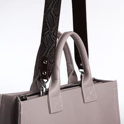 Сумка женская тоут TEXTURA на молнии, 33×9×23 см, серый