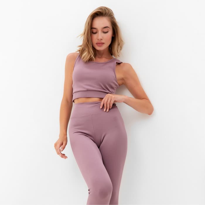 Топ спортивный женский MINAKU, розовый, размер 42