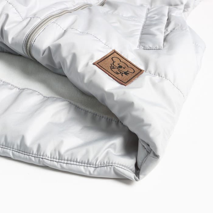 Жилет для девочки «Единорожка», серый, рост 104 см