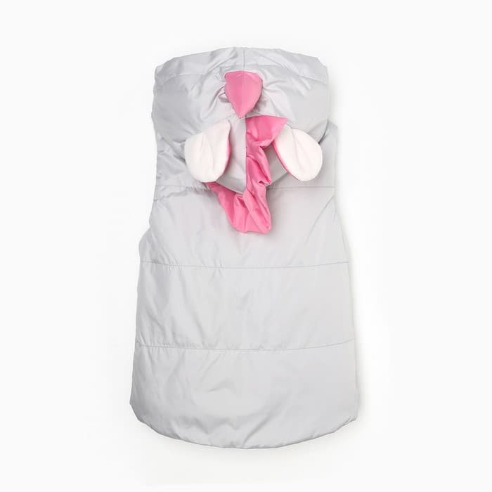 Жилет для девочки «Единорожка», серый, рост 104 см