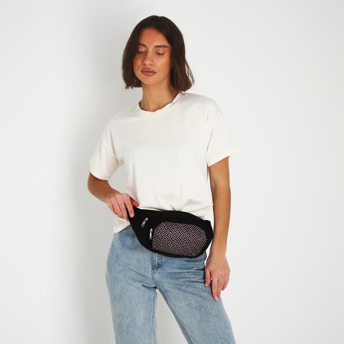 Сумка поясная с карманами «База», 29×15 см