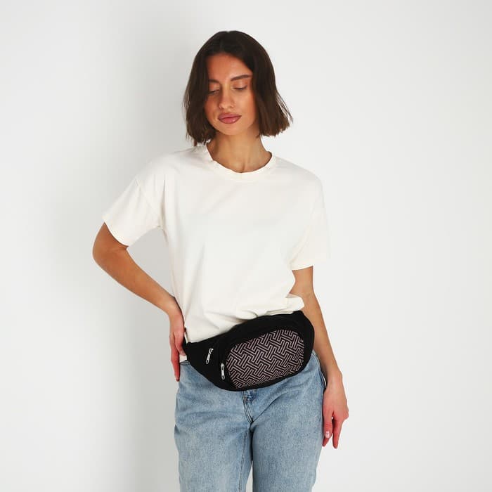 Сумка поясная с карманами «База», 29×15 см