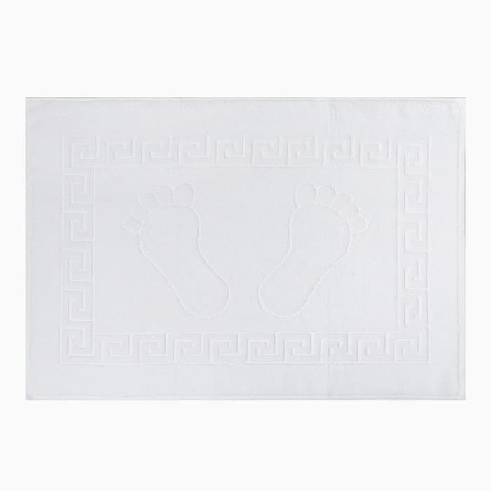 Полотенце для ног «Этель» Hotel, 50×70 см, хлопок 100%, белое