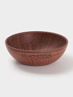 Салатник «Колос‎‎», 1 л, 18.5×6 см, красная глина