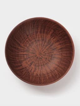 Салатник «Колос‎‎», 1 л, 18.5×6 см, красная глина