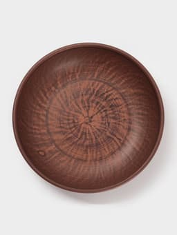 Салатник «Колос», 1 л, 21×5 см, красная глина