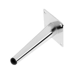 Опора мебельная CAPPIO OP07, h=150 мм, толщина площадки 1.8 мм, цвет хром