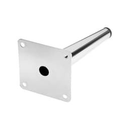 Опора мебельная CAPPIO OP07, h=150 мм, толщина площадки 1.8 мм, цвет хром