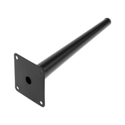 Опора мебельная CAPPIO OP07, h=300 мм, толщина площадки 1.8 мм, цвет матовый черный