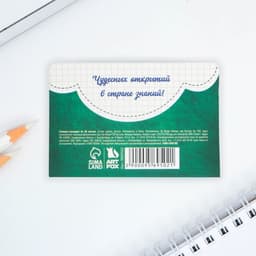 Стикеры закладки 5 шт., по 20 л. «Ученик, Познавай мир!»