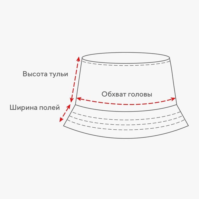 Панама зимняя женская MINAKU, размер one size 52-58, чёрная