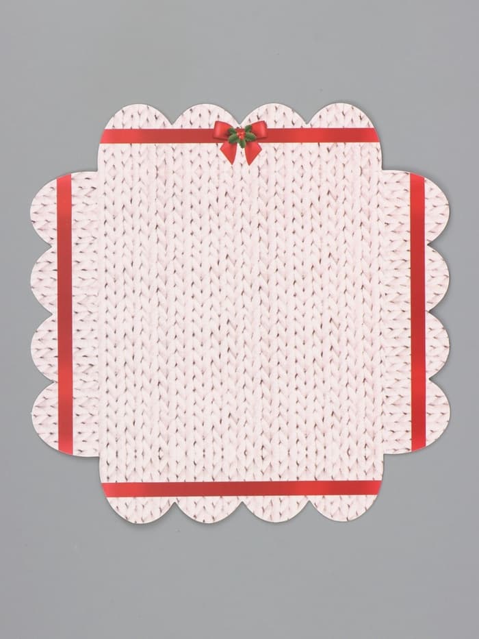 Коробка подарочная для печенья «Новогодние игрушки», 13×13×3
