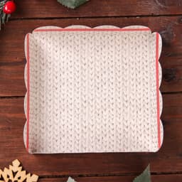 Коробка подарочная для печенья «Новогодние игрушки», 13×13×3