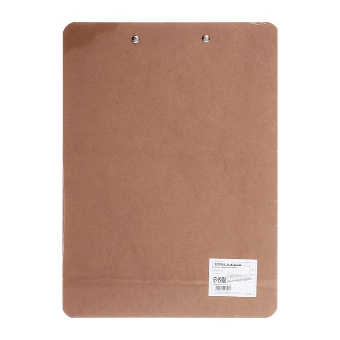 Планшет с зажимом, формат А4, 3 мм, вертикальный